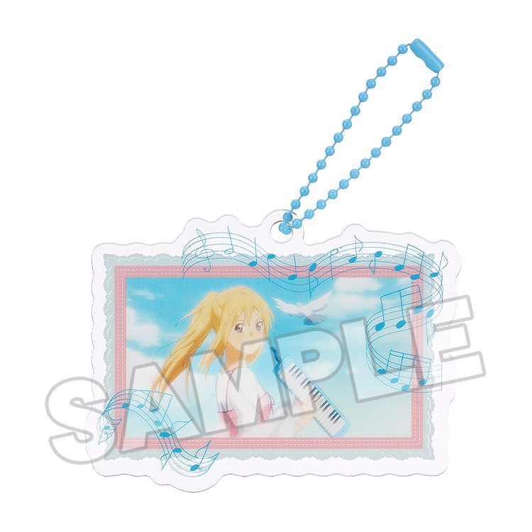 Your Lie in April Anime Scene Acrylic Keychain