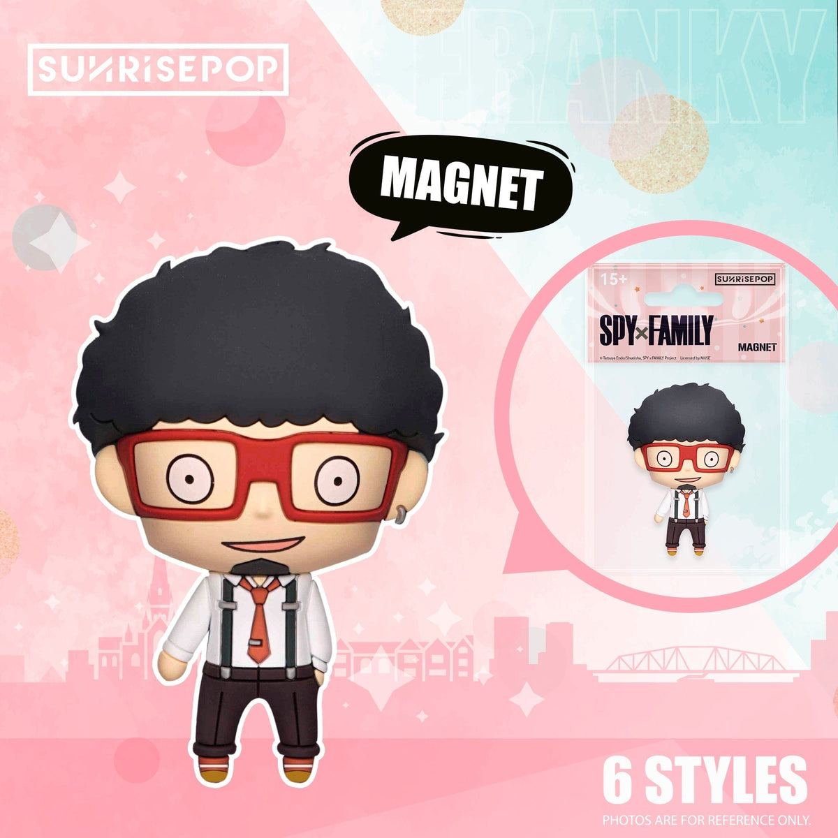 Medialink SPY x FAMILY 3D Foam Magnet