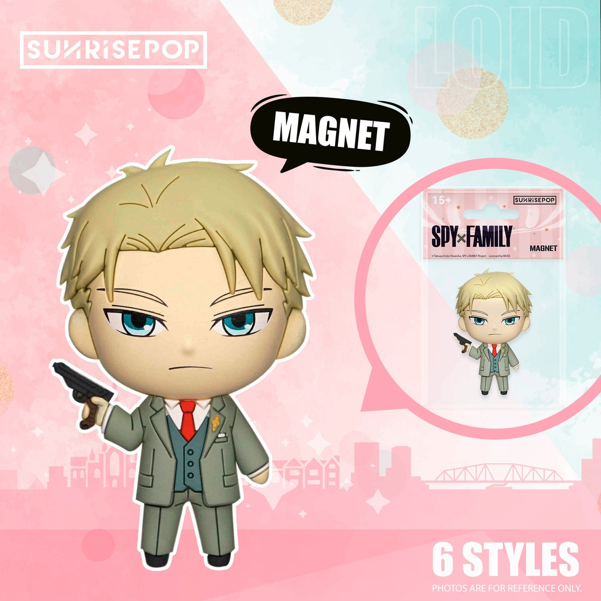 Medialink SPY x FAMILY 3D Foam Magnet