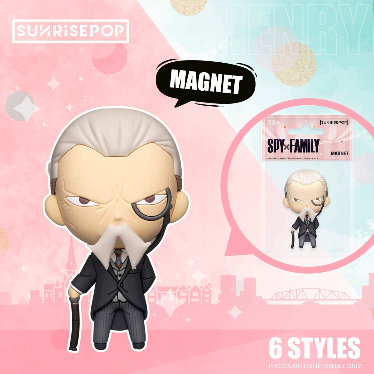 Medialink SPY x FAMILY 3D Foam Magnet