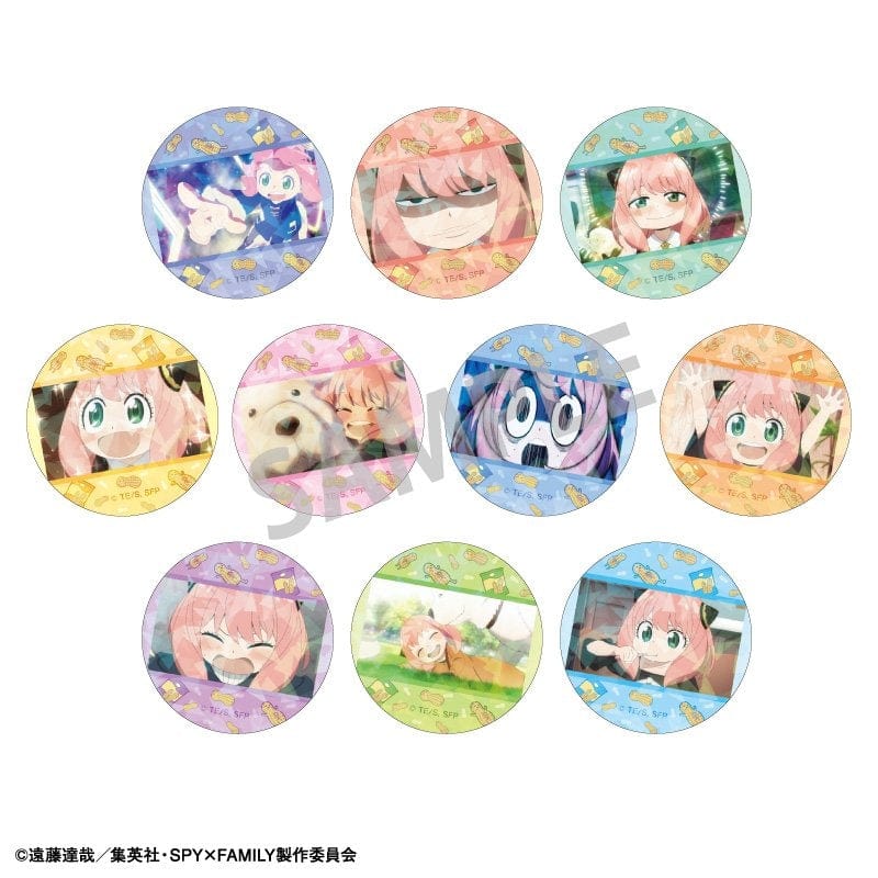 Kamio Japan SPY × FAMILY Pick Character Hologram Can Badge vol 3
