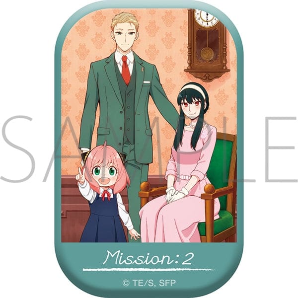 Movic SPY x FAMILY Square Can Badge