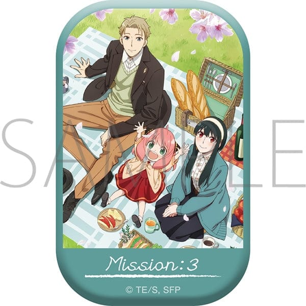 SPY x FAMILY Square Can Badge - Oh Gatcha