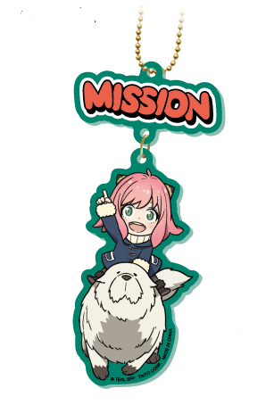 Taito SPYxFAMILY Acrylic keyholder Together with Bond