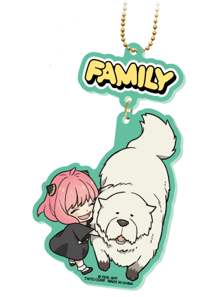 Taito SPYxFAMILY Acrylic keyholder Together with Bond