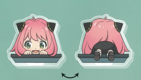 Taito SPY×FAMILY Deformation clear clip