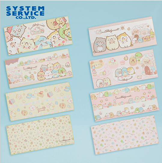 System Service Sumikko Gurashi Face Towel Gift Set