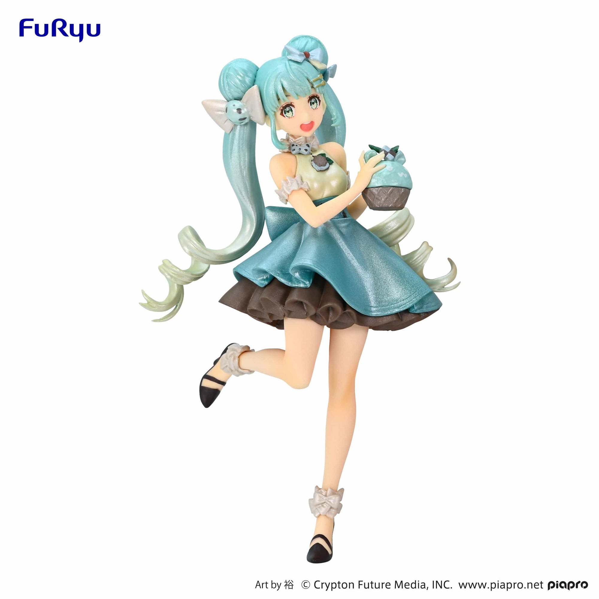 FURYU Corporation SweetSweets Series Figure - Hatsune Miku Chocolate Mint Pearl Color -