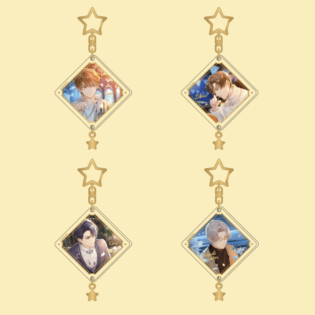 Mihoyo Tears of Themis  Symphony of the Night Acrylic Keychain