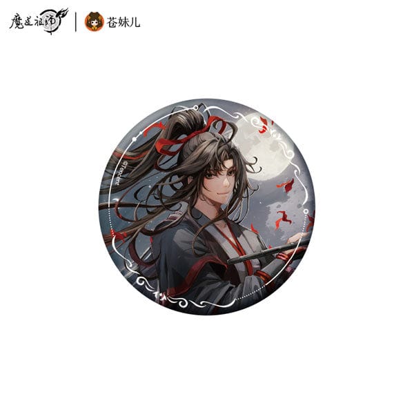 QING CANG 擎苍 The Master of Diabolism 5th Anniversary Badge - Wei Wuxian