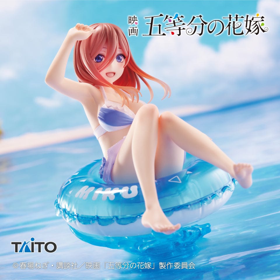 TAITO The Quintessential Quintuplets Aqua Float Girls Figure Miku