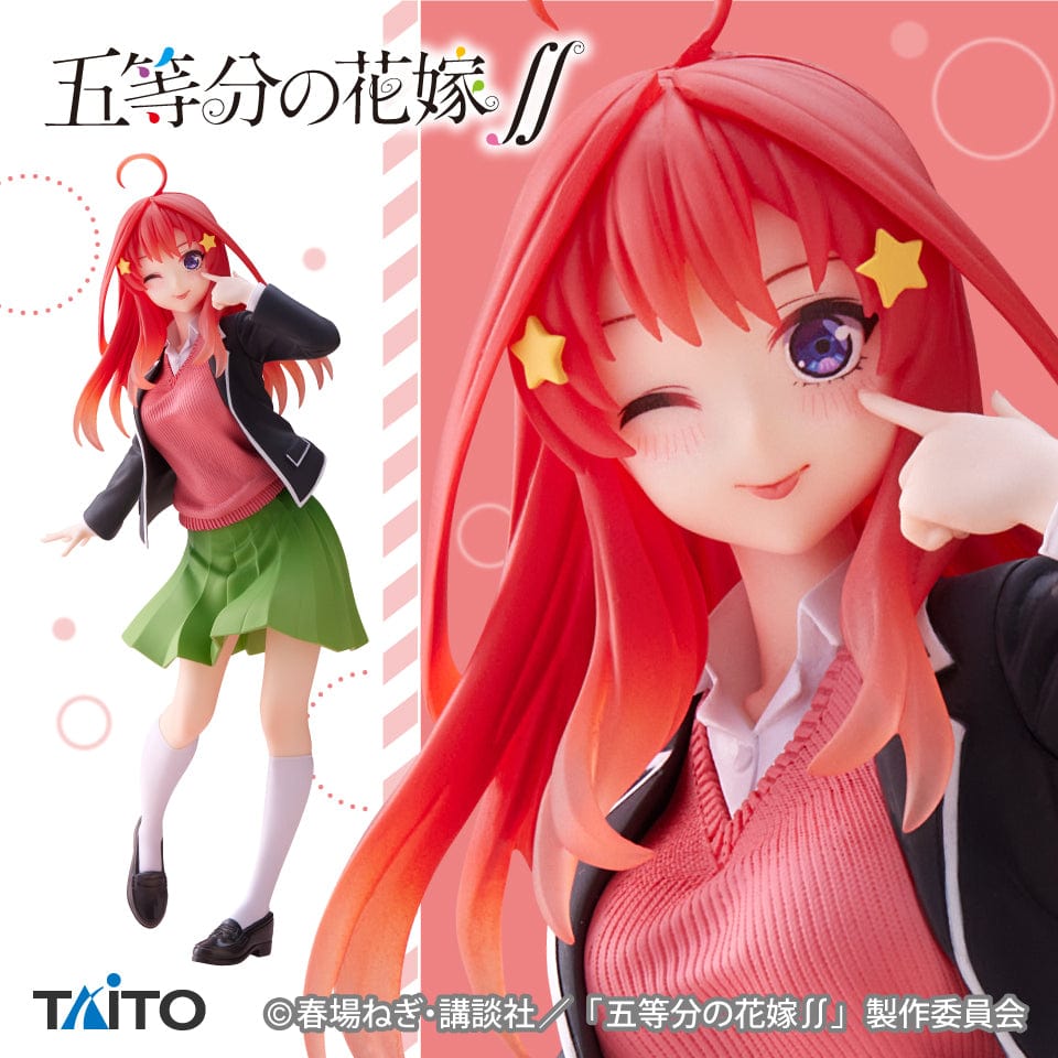 Taito THE QUINTESSENTIAL QUINTUPLETS ∬ COREFUL FIGURE NAKANO ITSUKI UNIFORM VER RENEW