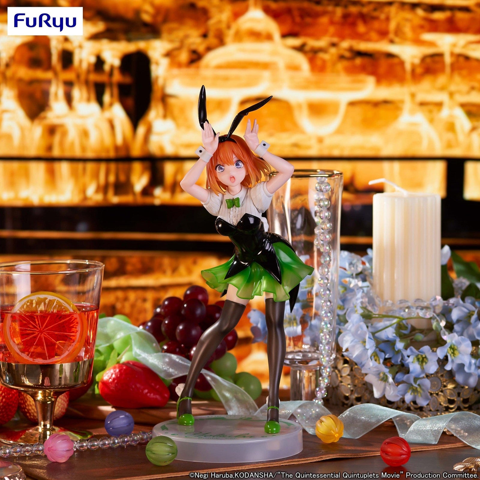 FURYU Corporation The Quintessential Quintuplets Movie Trio-Try-iT Figure Yotsuba Nakano Bunnies ver