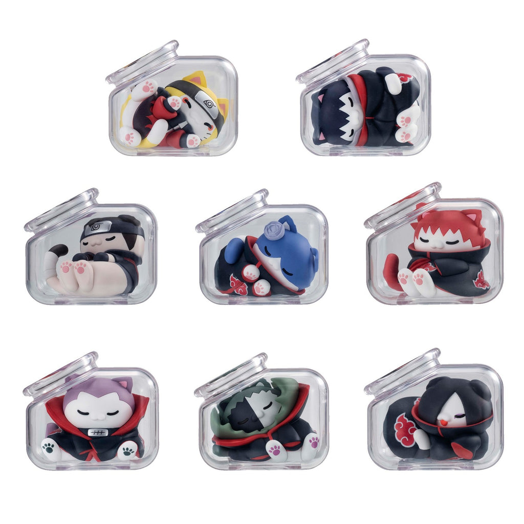 MEGA CAT PROJECT NARUTO Shippuden Good Night Nyaruto! Gathering Akatsuki Edition Vol.1 (BOX of 8pcs)