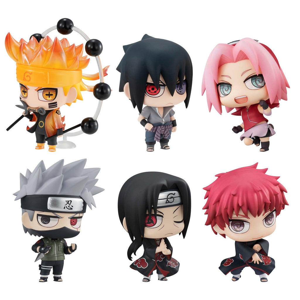 CHIMIMEGA SERIES Naruto Shippuden Mascot Collection【1】 (BOX of 6pcs)