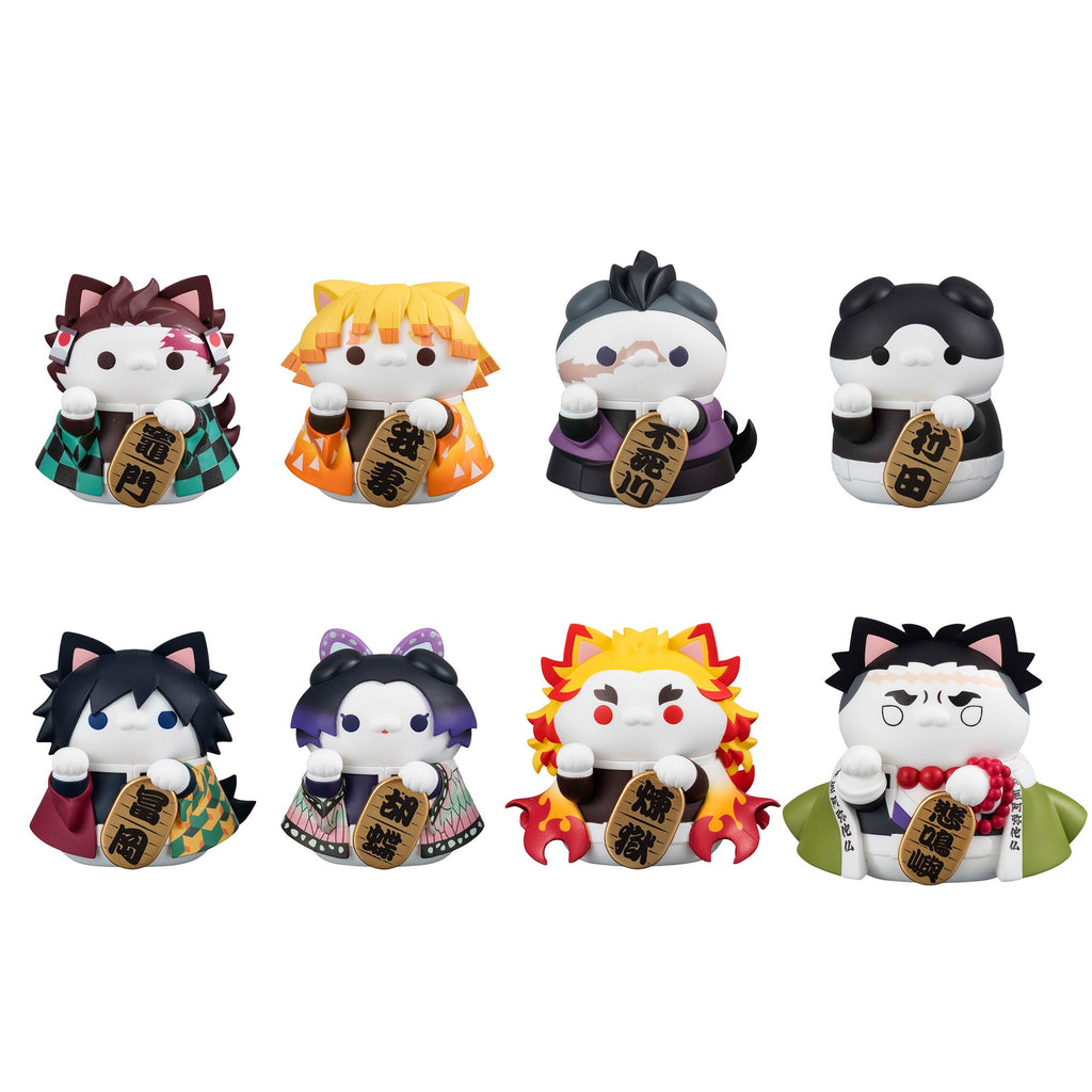 MEGA CAT PROJECT Demon Slayer：Kimetsu no Yaiba Demon Slayer Fortune Cats ver. 01 (SET of 8pcs)