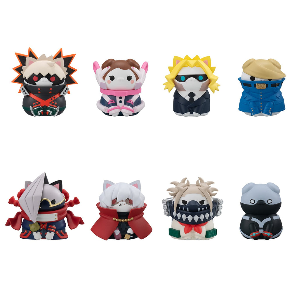 MEGA CAT PROJECT My Hero Academia Heroaca Cats NO.02 (SET of 8pcs)