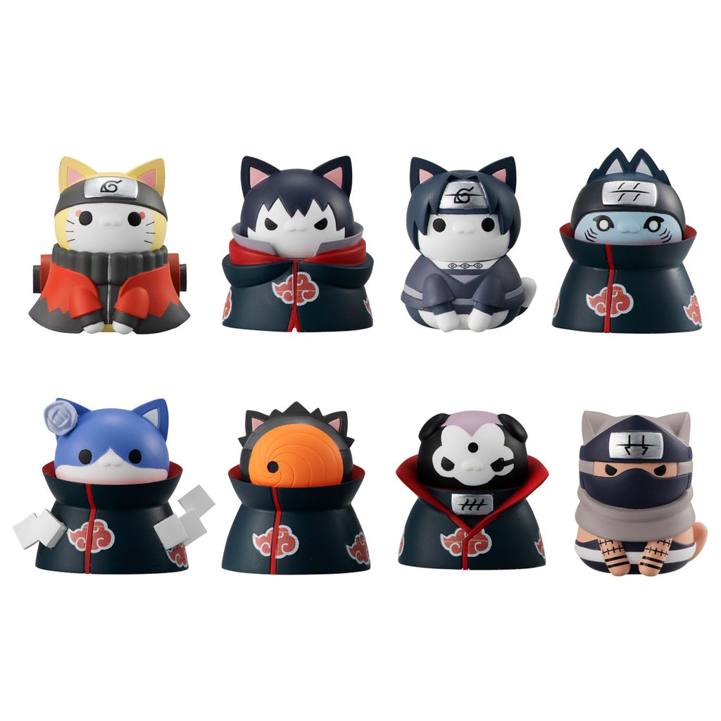MEGA CAT PROJECT NARUTO Shippuden Nyaruto! Defense battle of village of Konoha! (rerun) (SET of 8pcs)