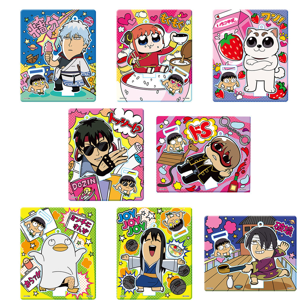 ACRYLIC MASCOT Gintama x Okawabukubu Gintama Oshanti (rerun) (SET of 8pcs)