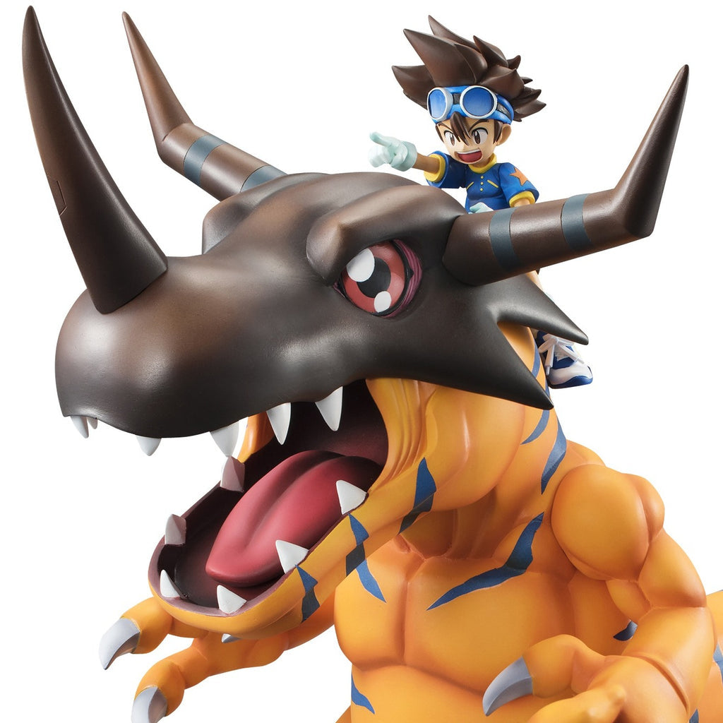 PRECIOUS G.E.M. SERIES Digimon Adventure Greymon &amp; Taichi Yagami (rerun)