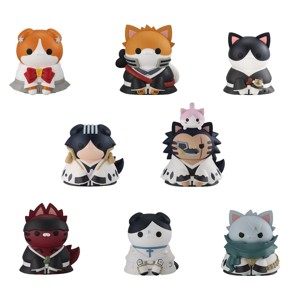 MEGA CAT PROJECT BLEACH：Thousand-Year Blood War BLEACH Nyan (rerun) (SET of 8pcs)