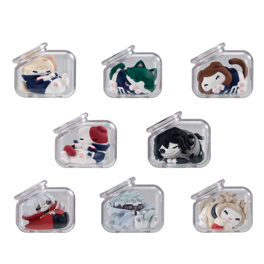 MEGA CAT PROJECT My Hero Academia Good Night Heroaca Cats (BOX of 8pcs)