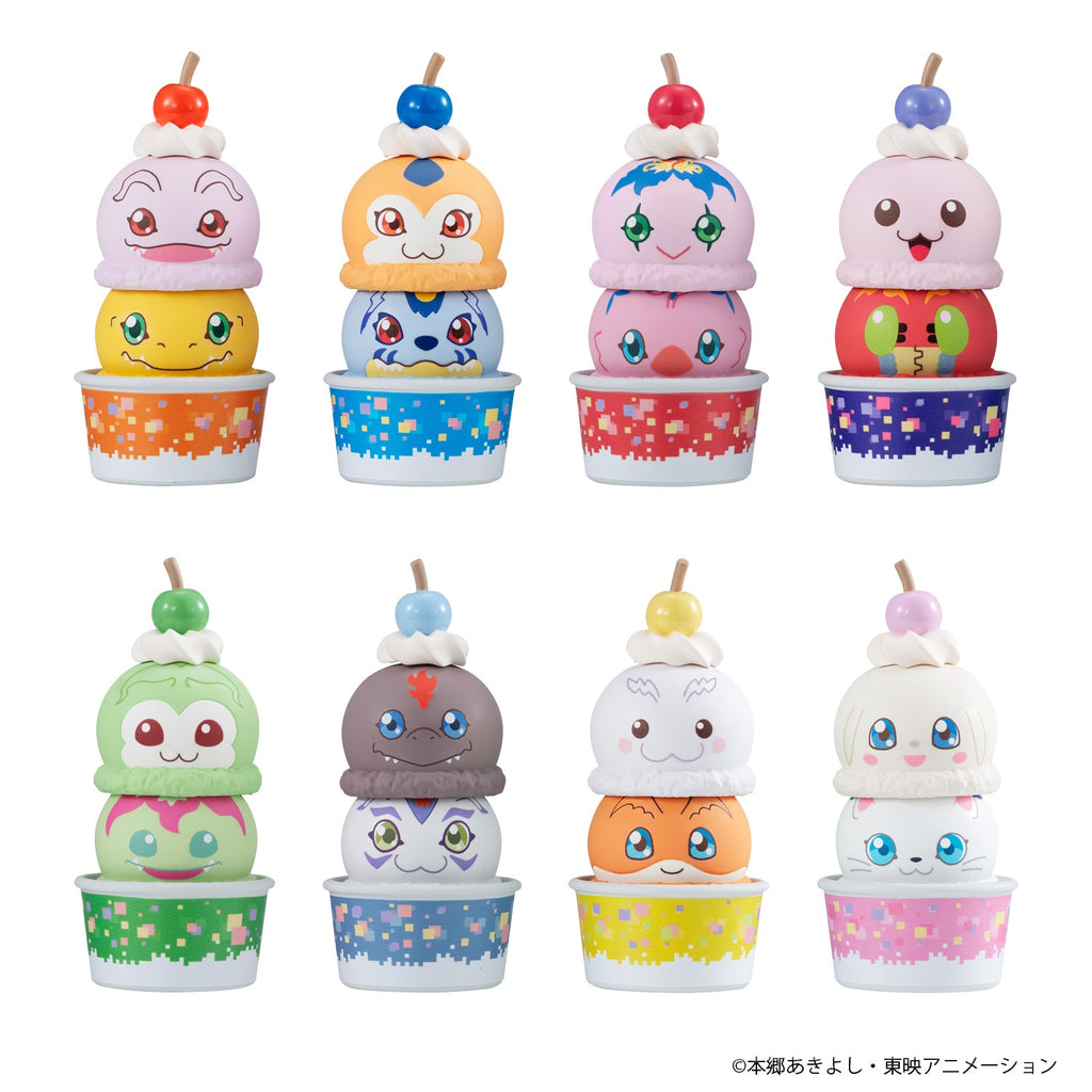 TSUMICHEN STACK UP &amp; CHANGE Digimon Adventure (SET of 8pcs)