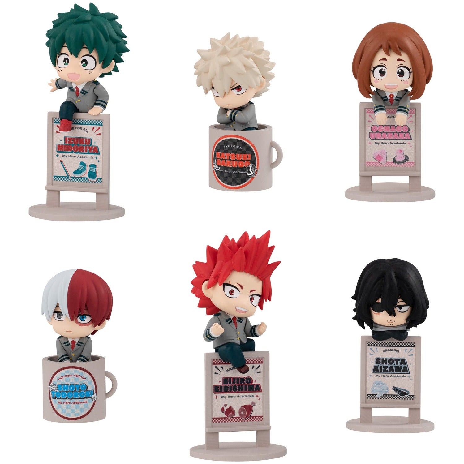 OCHATOMO SERIES My Hero Academia A Little Break Tea Time (BOX of 6pcs)