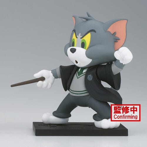 Banpresto TOM AND JERRY FIGURE COLLECTION SLYTHERIN TOM AND GRYFFINDOR JERRY WB100TH ANNIVERSARY VER (A: TOM )