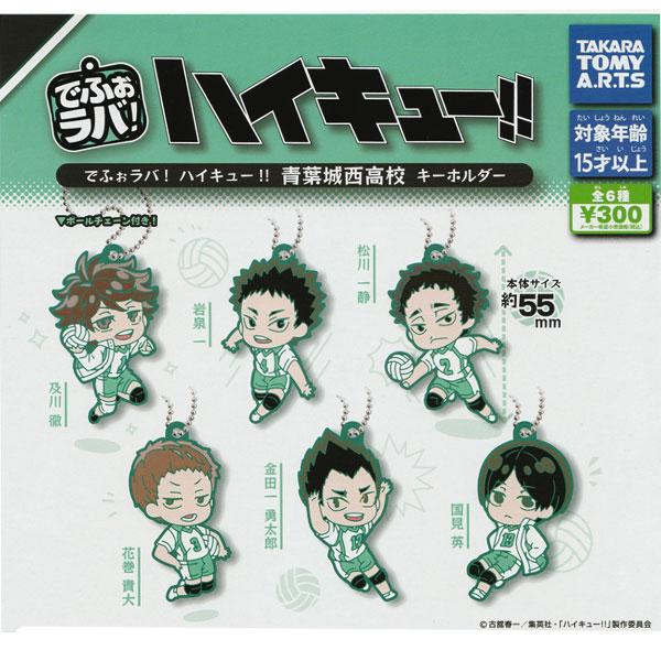 CP2958 Defo mule ! Haikyuu ! ! Aoba Josai High School Keychain