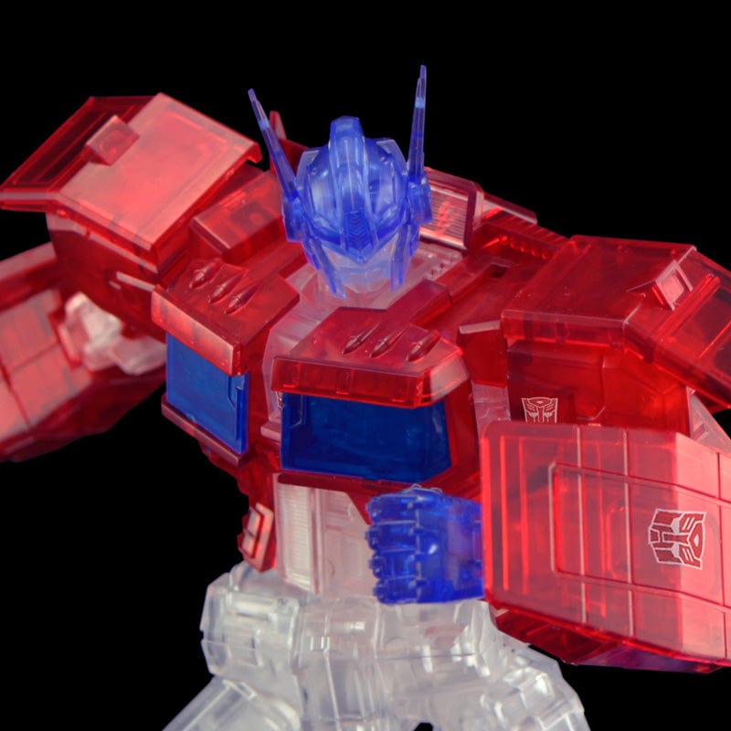 Flame Toys Transfomers Furai Model Optimus Prime (Clear ver.)