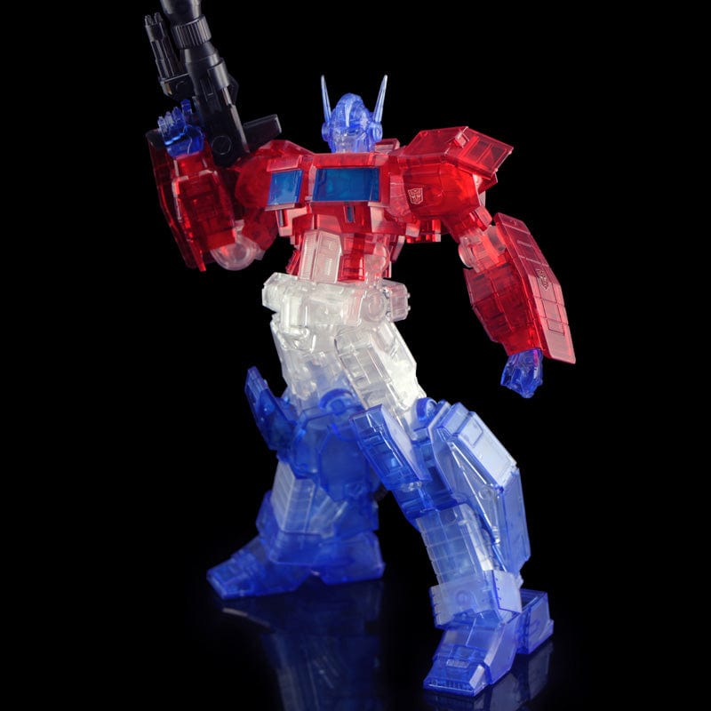 Flame Toys Transfomers Furai Model Optimus Prime (Clear ver.)