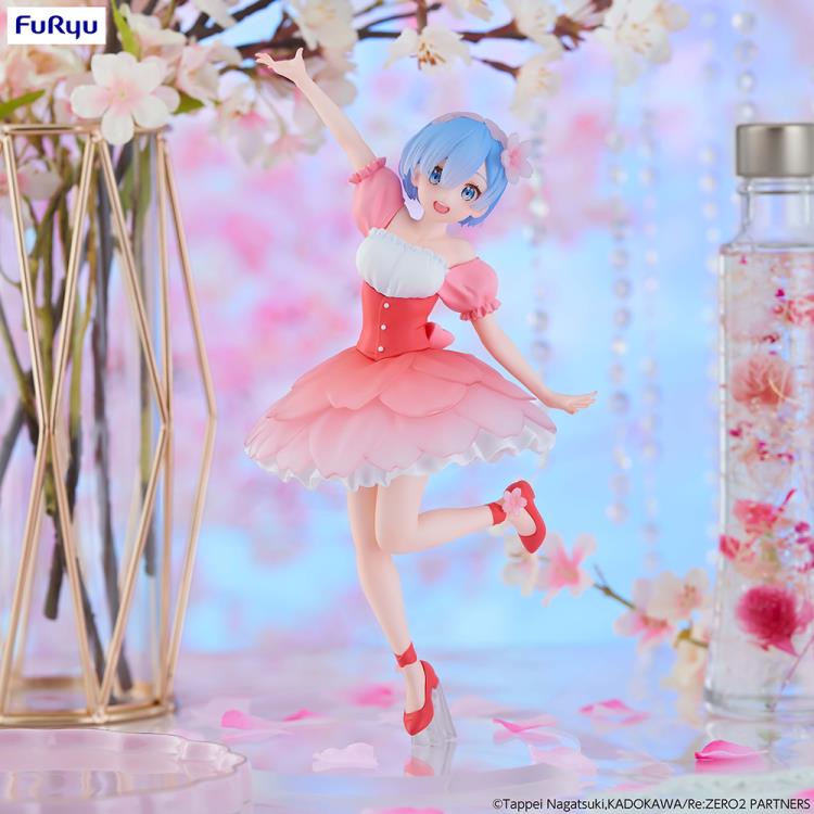 FURYU Corporation Trio-Try-iT Figure Rem Cherry Blossoms