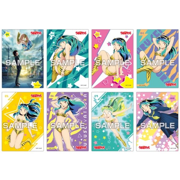 enSKY Urusei Yatsura Clear Card Collection Gum