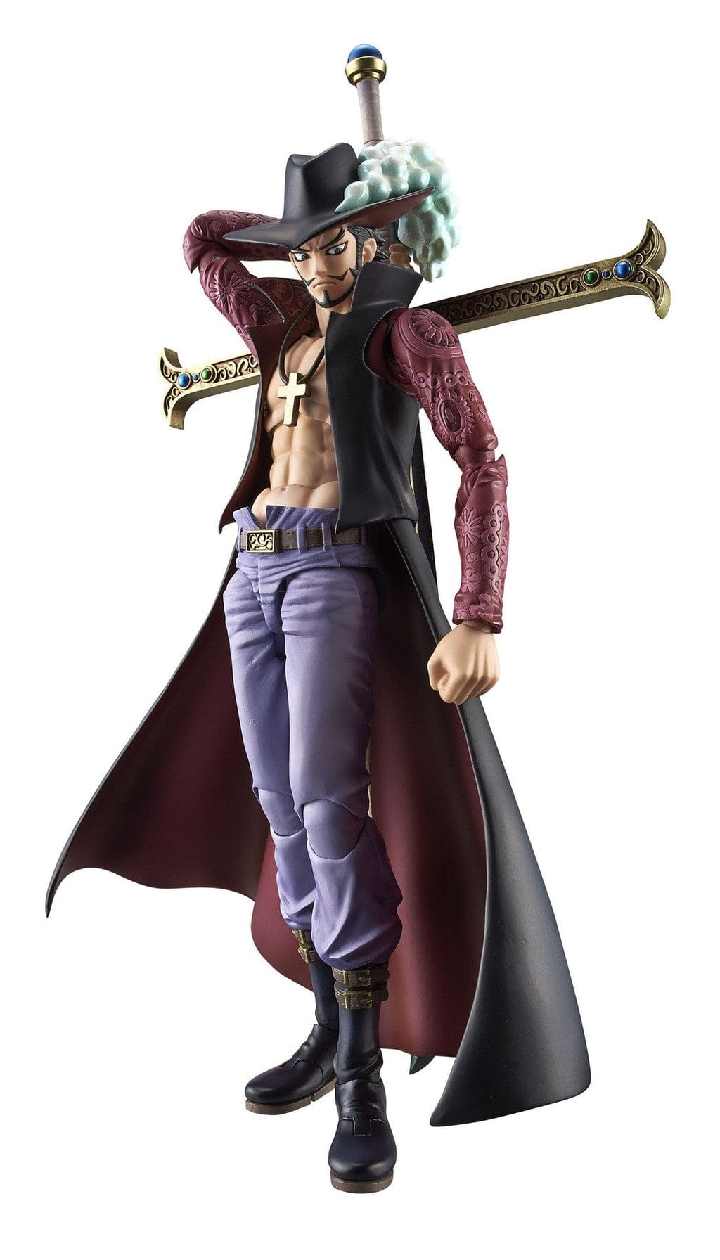Megahouse VARIABLE ACTION HEROES ONE PIECE Dracule Mihawk ( Repeat )