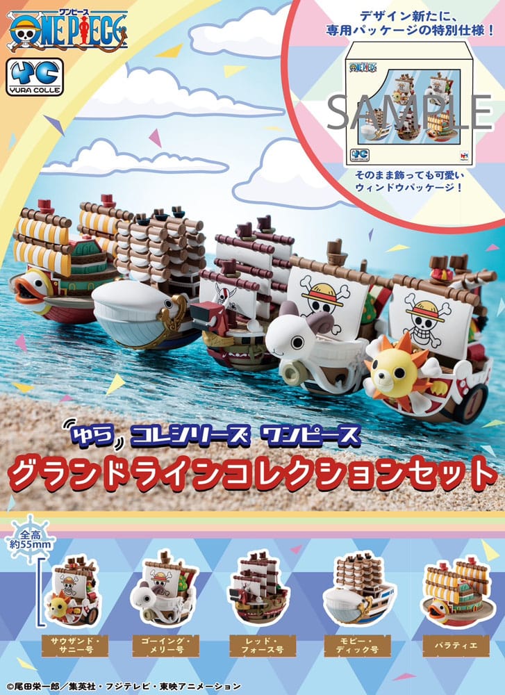 YURACOLLE SERIES ONE PIECE GRAND LINE collection Special Packaging Set