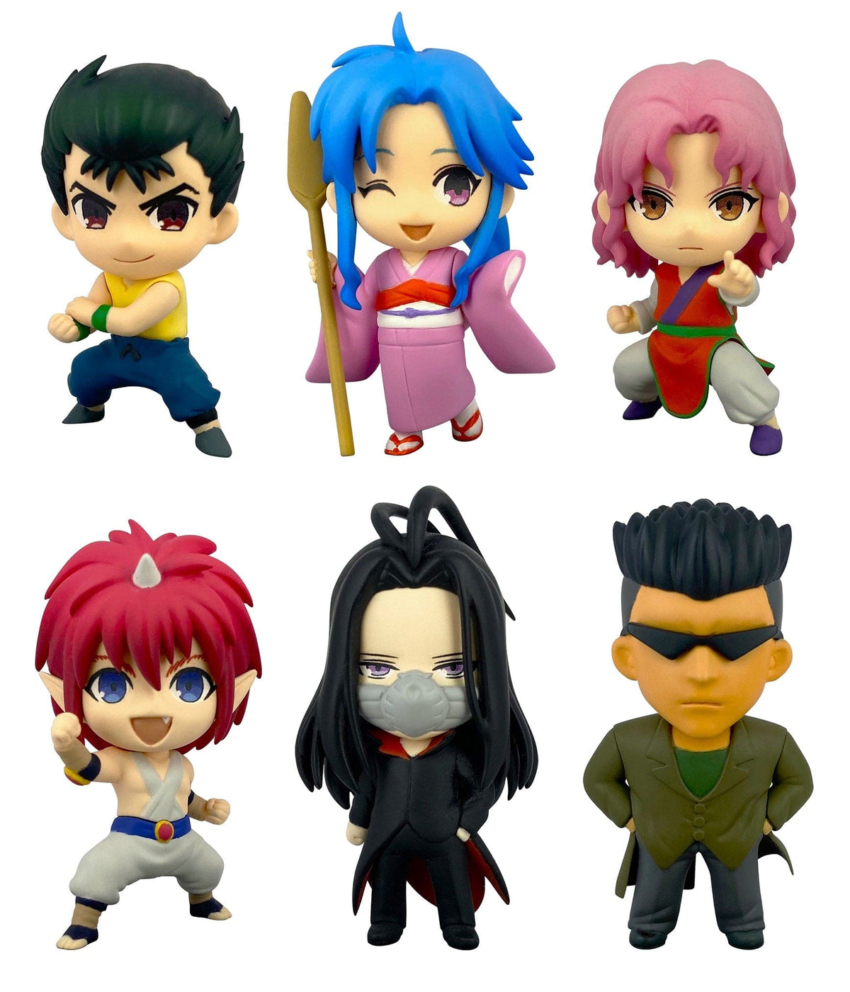 Pierrot YU☆YU☆HAKUSHO Mini Figure Collection Vol 2 ( SET of 6pcs )