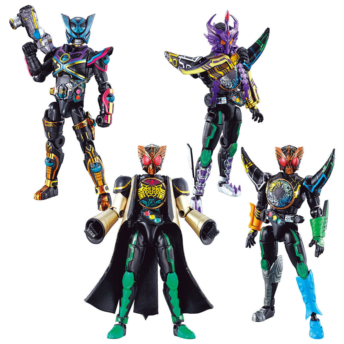 SO-DO CHRONICLE SODO KAMEN RIDER OOO CORE MEDAL OF RESURRECTION 02 (SET)