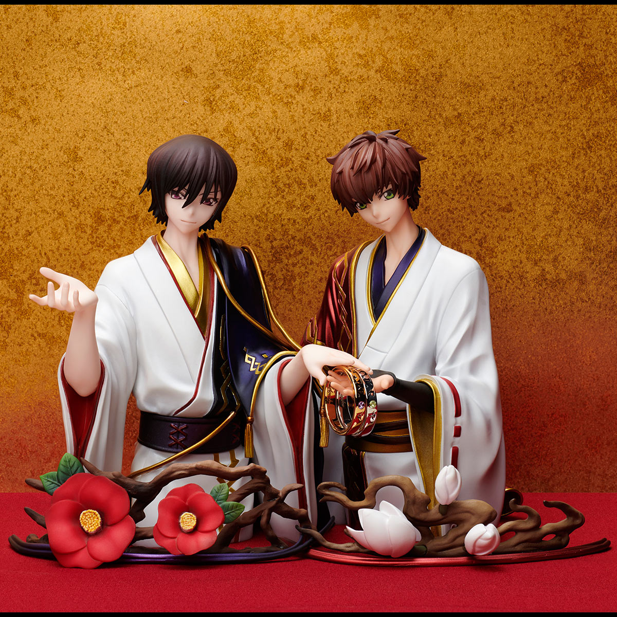 Statue and Ring Style: Lelouch Lamperouge and Kururugi Suzaku