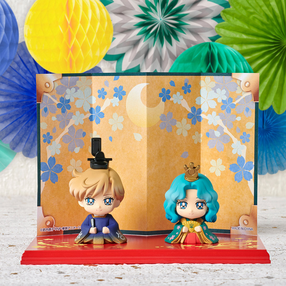 Petit Chara! Sailor Moon Hinamatsuri Haruka & Michiru Ver.