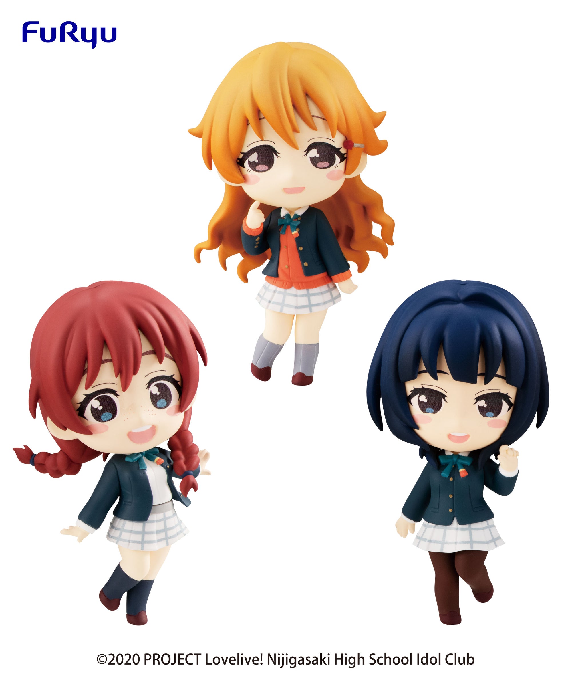 FURYU Love Live! Nijigasaki High School Idol Club Chobirume Figure set -③-