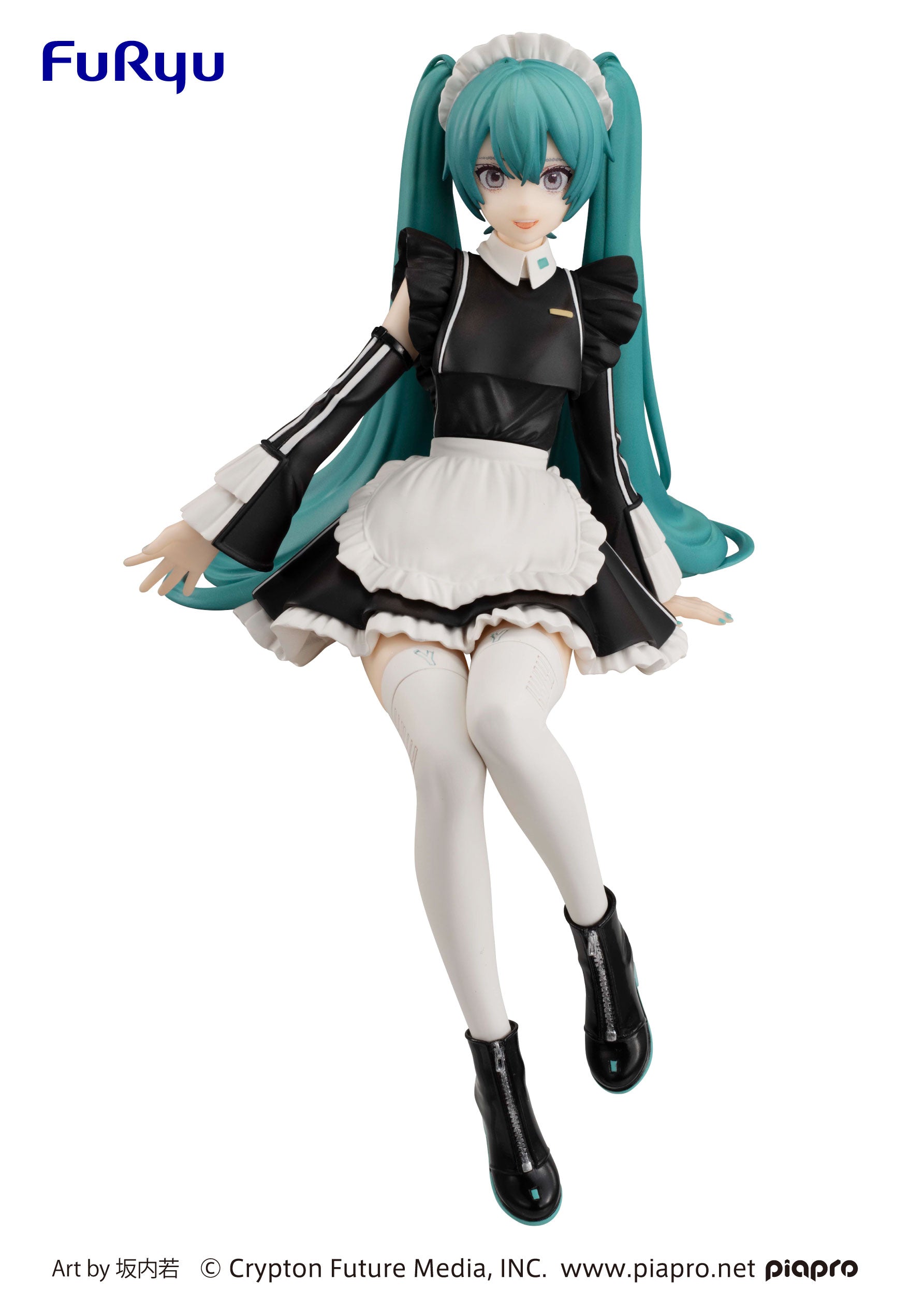 FURYU Hatsune Miku Sporty Maid ver. Noodle Stopper Figure-