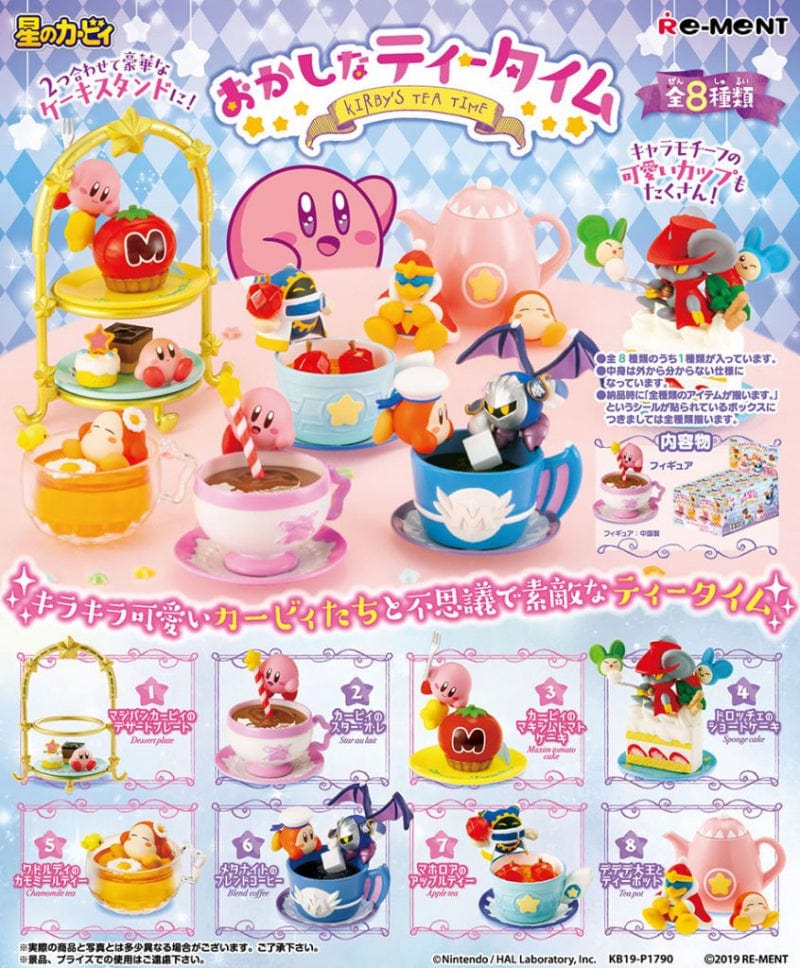 RE-MENT KIRBY: FUNNY TEA TIME