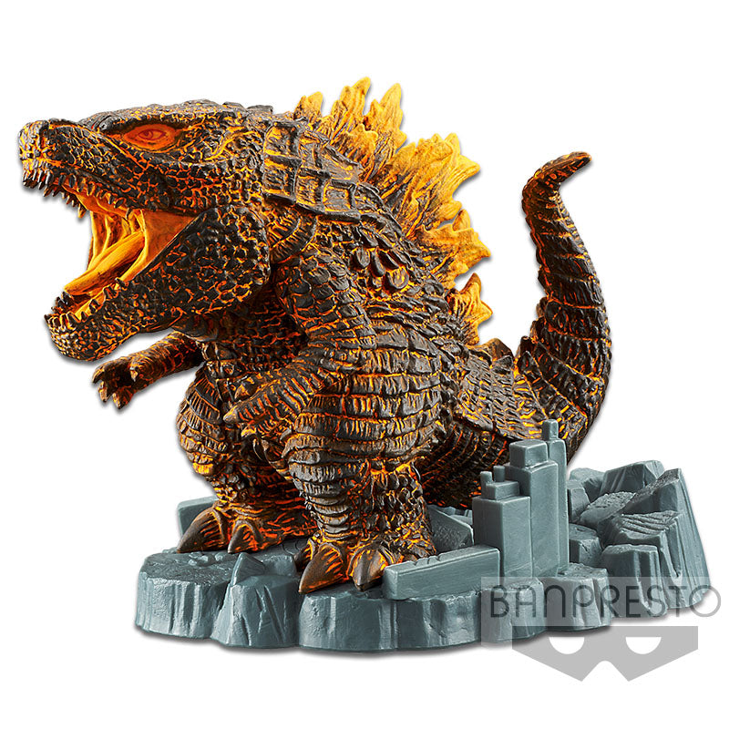 Banpresto GODZILLA DEFORUME FIGURE - GODZILLA 2019  & KING GHIDORAH 2019 -  A : GODZILLA