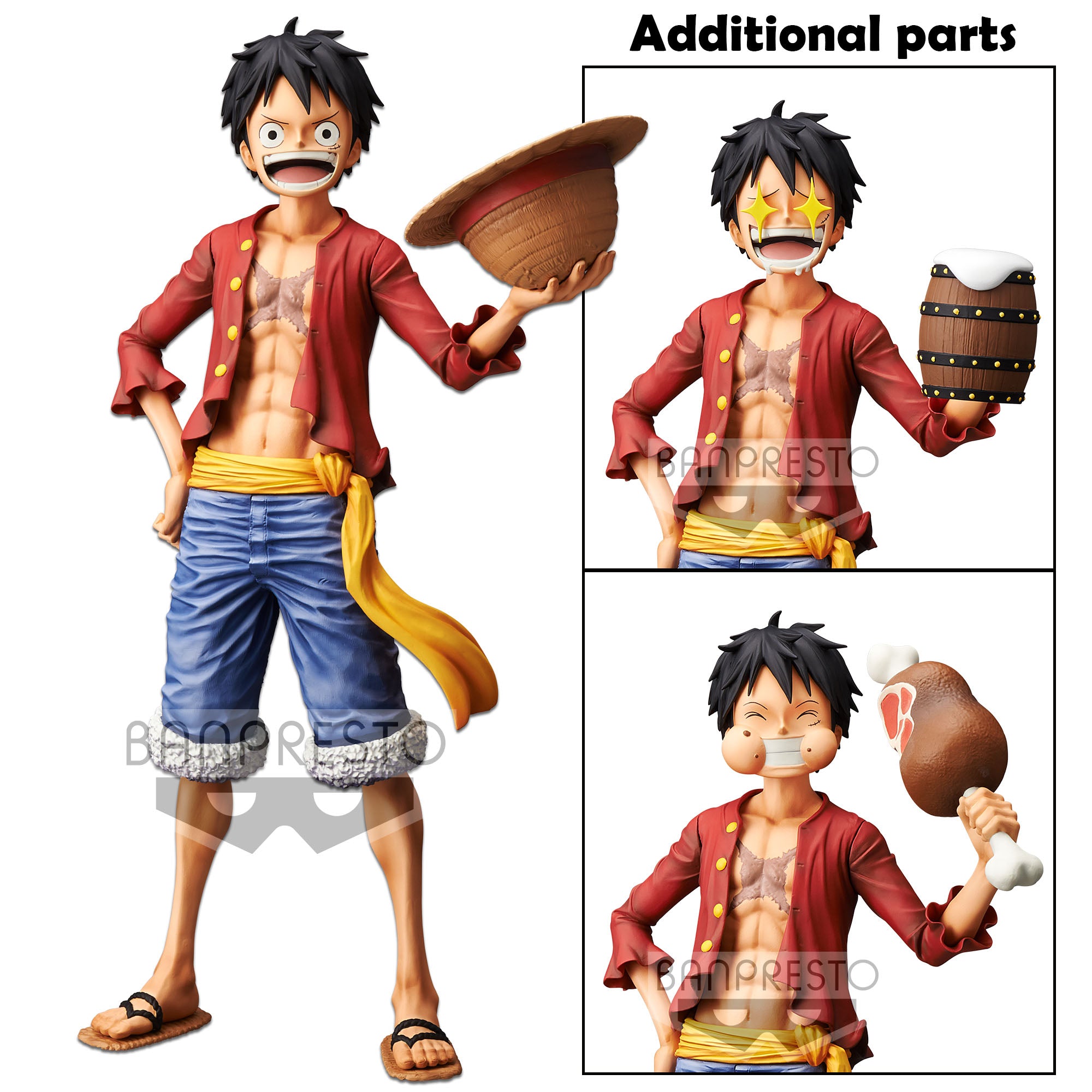 ONE PIECE - Grandista nero - MONKEY. D. LUFFY