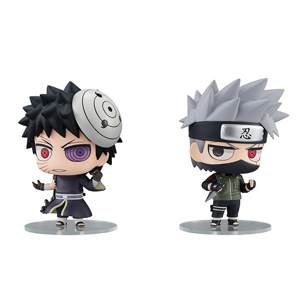 Chimi Mega Buddy Series - Naruto Shippuden - Hatake Kakashi & Uchiha Obito - World War Set