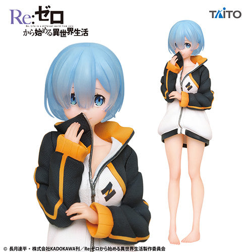 TAITO Re : ZERO Rem Subaru's wear ver. Precious Figure