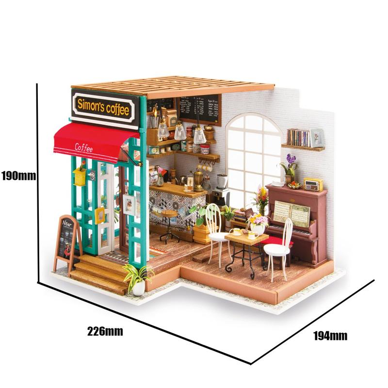 DIY Miniature House : Simon's Coffee