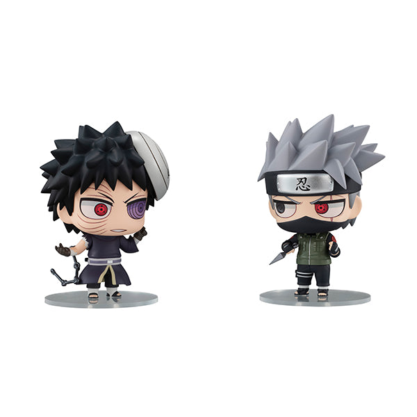 Chimi Mega Buddy Series - Naruto Shippuden - Hatake Kakashi & Uchiha Obito - World War Set