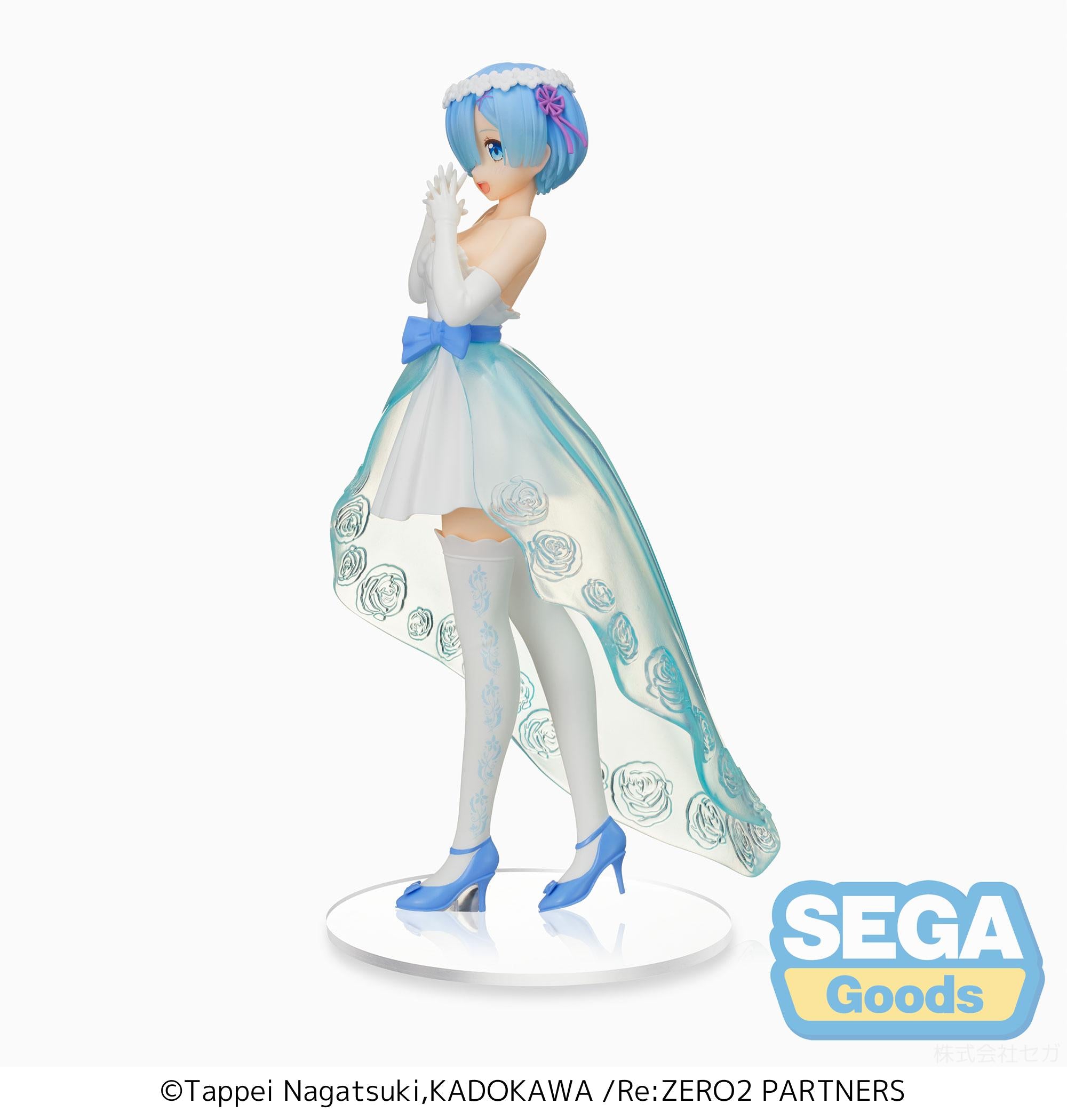 SEGA Re : ZERO Starting Life in Another World Rem Wedding Dress Ver SPM Figure